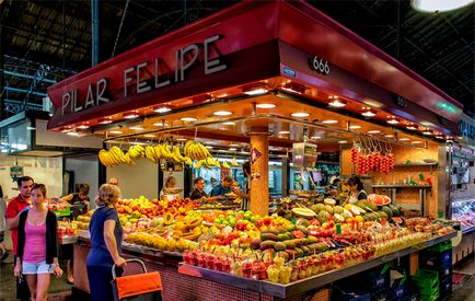 Piata Boqueria - Ghid de calatorie din Barcelona