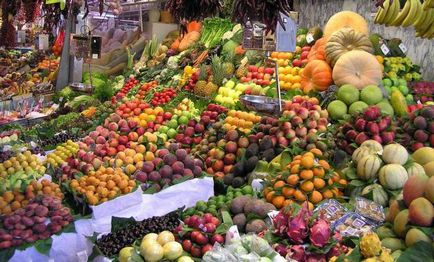 Piata boqueria (san jusep) in orele de afaceri ale barcelonei, cum sa ajungi acolo