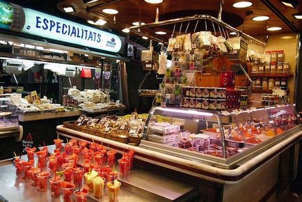 Piata Boqueria din Barcelona