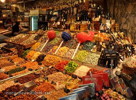 Piața boery din abundența de produse alimentare din barcelona sau facilitatea de vizitare a obiectivelor turistice