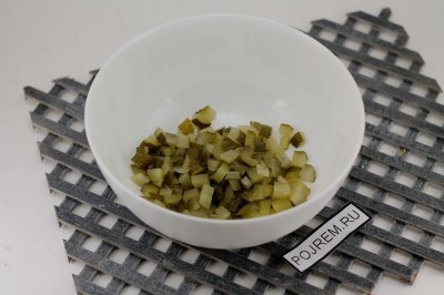 Saláta - fürj fészket - lépésről lépésre recept, hogyan kell főzni fotókkal