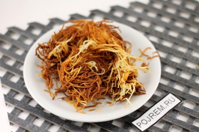 Салат - перепелине гніздо - покроковий рецепт з фото як приготувати
