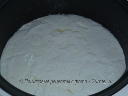 Selyem - túrós (a multivarka) (recept fotó) Selyem - túrós (a multivarka)
