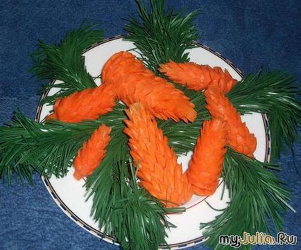 Шишки з моркви