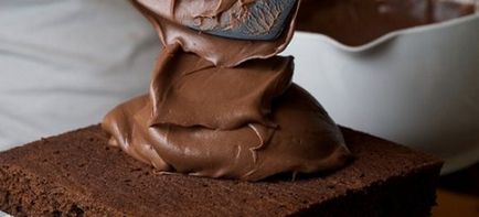 Crema de ciocolata, crema, crema si untul pentru tort, tort sau eclairs - retete din cacao