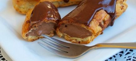 Crema de ciocolata, crema, crema si untul pentru tort, tort sau eclairs - retete din cacao