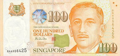 Dolarul Singapore, banii lumii