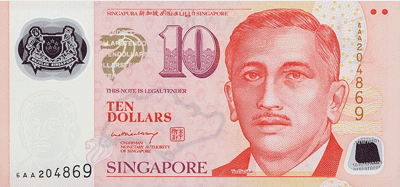 Dolarul Singapore, banii lumii