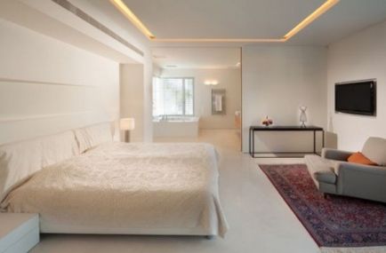 Un dormitor combinat cu o baie este o combinație excelentă sau un design riscant