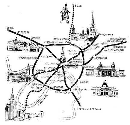 Construcția metroului din Moscova în anii 1930-1950