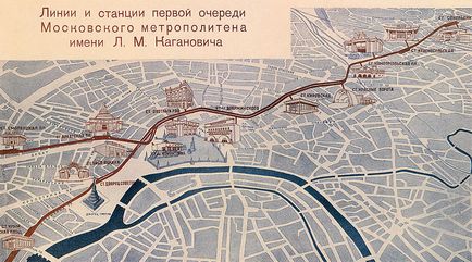 Construcția metroului din Moscova în anii 1930-1950