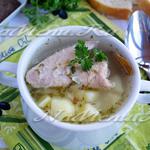 Суп з фрикадельками і рисом, покроковий рецепт з фото