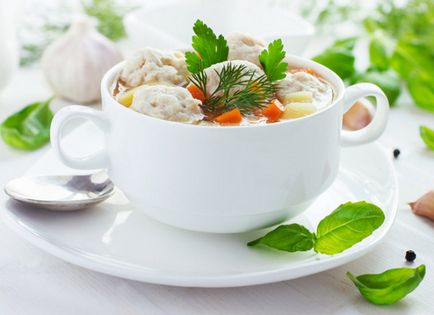 Суп з фрикадельками і рисом рецепти смачних перших страв