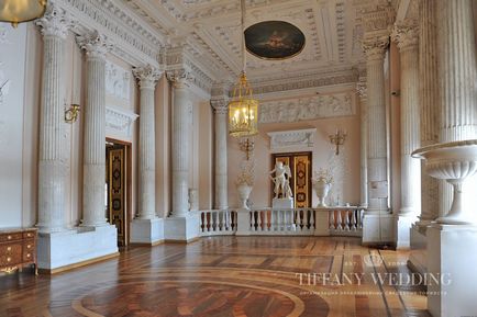 Esküvő a Gatchina Palace (St. Petersburg), esküvő iroda - Tiffany esküvői