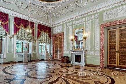 Esküvő a Gatchina Palace (St. Petersburg), esküvő iroda - Tiffany esküvői