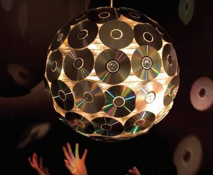 Lámpák kezével ötletek házi lámpaernyők csillár, ajánlások fotók
