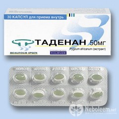 Tadenan - instrucțiuni de utilizare, indicații, doze