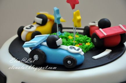 Cake - versenyautók - MK autók, a hivatalos honlapján receptek Julia Vysotsky