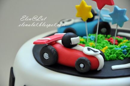 Cake - versenyautók - MK autók, a hivatalos honlapján receptek Julia Vysotsky