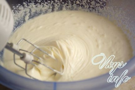 Cake „hegy” tejföllel recept egy fotó