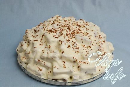 Cake „hegy” tejföllel recept egy fotó