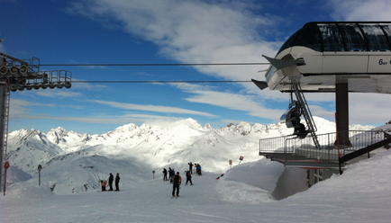 Transfer la St-Anton (stațiune de schi Austria)
