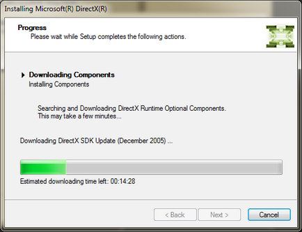 DirectX telepítéséhez és konfigurálásához