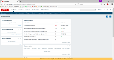 Instalarea sistemului zabbix 3 1