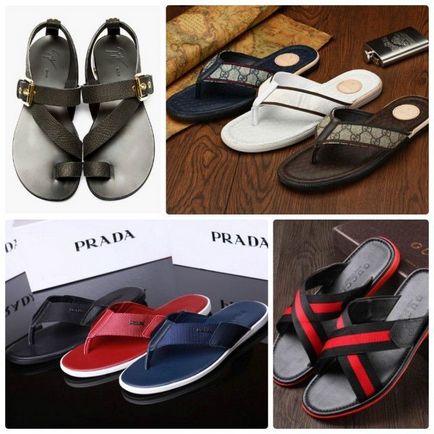 Alegeți flip flops pentru bărbați, modă la modă