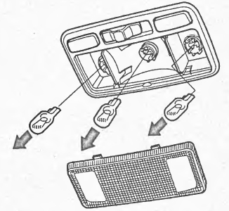 Înlocuirea lămpilor în Honda civic ferio, repararea și funcționarea Honda sivik ferio