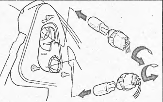 Înlocuirea lămpilor în Honda civic ferio, repararea și funcționarea Honda sivik ferio