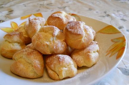 Choux tészta 3 lépésről lépésre recept fotókkal és videó