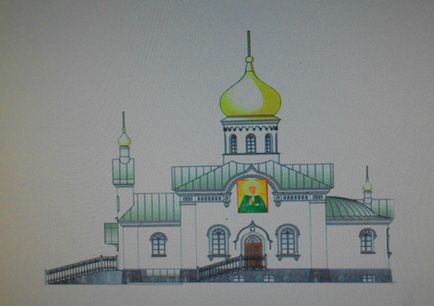 24 Rugăciunile lui Ioan Hrisostom, un templu în numele matronului binecuvântat al eparhiei Perm din Moscova Krasnokamsk