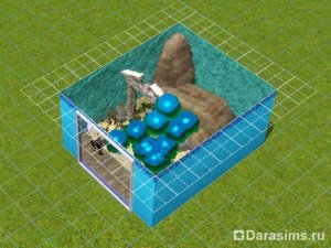 Akvárium a köd generátor 3 Sims