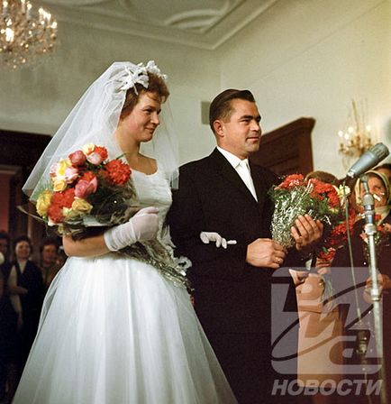 Andrian Nyikolajev és Valentyina Tereshkova