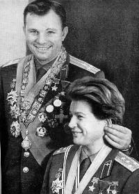 Andrian Nyikolajev és Valentyina Tereshkova