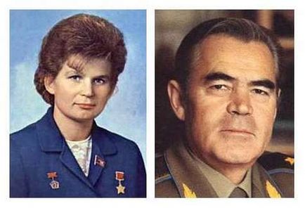 Andrian Nyikolajev és Valentyina Tereshkova