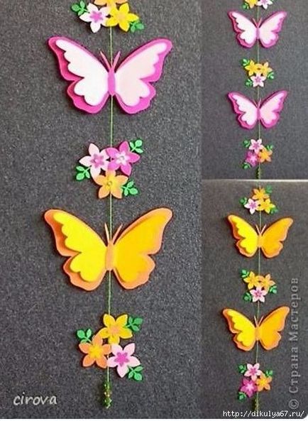 Aplicați fluture din șabloane de frunze și șabloane cu fotografii și clipuri video