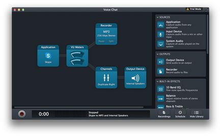 Audio hijack - un instrument puternic pentru înregistrarea sunetului pe mac, justmac