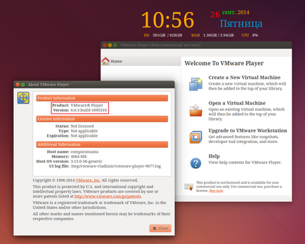 Automatikus telepítés VMware Player ubuntu