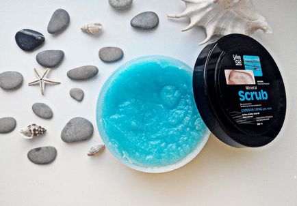 Blueberries blog salon spa collection mineral scrub сольовий скраб для тіла