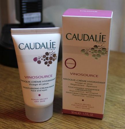 Caudalie vinosource - mască facială hidratantă și creme pentru ochi