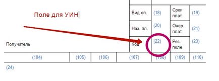 Що таке код УВП в платіжному дорученні в 2017 році