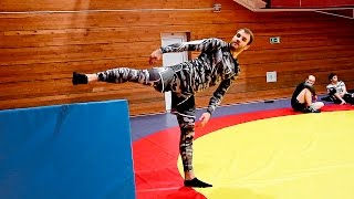 Clipxaab навчання удару торнадо - tornado kick tutorial jne sport