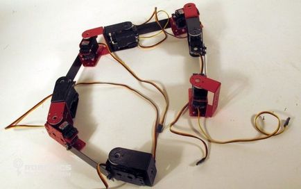 Készíts egy robot kígyó diy sneel alapján Arduino