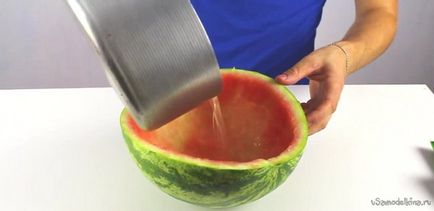 Készíts egy görögdinnye zselé otthon (zselé) Görögdinnye zselés otthon