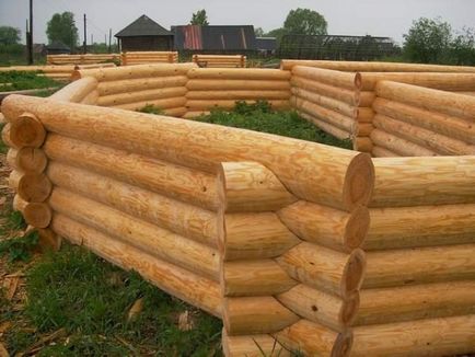 Constructii de case din lemn pe maini proprii, varietati de case din lemn