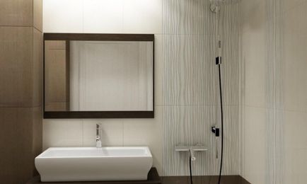 Дизайн вузької ванної кімнати правила вибору (фото і відео)