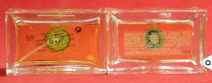 Dolce gabbana the one (дольче і Габбана зе ван) відмінності оригінальних парфумів від підробки (7 фото)