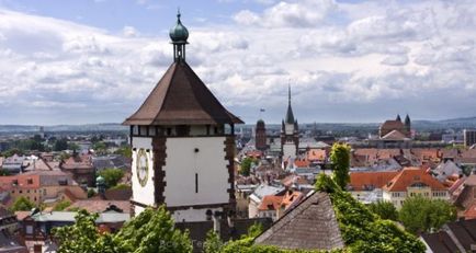 Látnivalók Freiburg - intersnye legtöbb helyen a városban